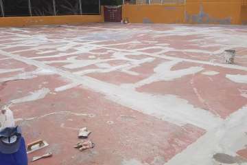  Hornos del Rey presume de una cancha deportiva remozada (Foto TA)
